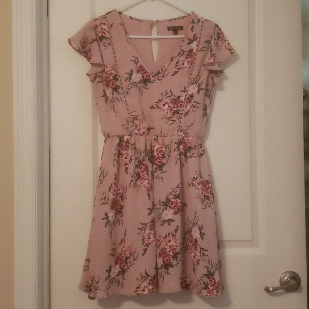 Floral Pink Dress